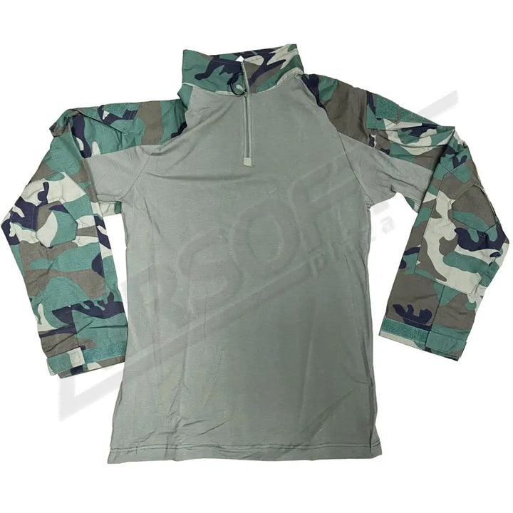 COMBAT SHIRT - WOODLAND - L