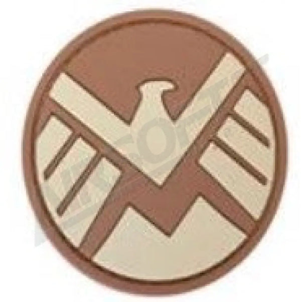 PATCH 1088 - ROUND MARVEL SHIELD REVERSE