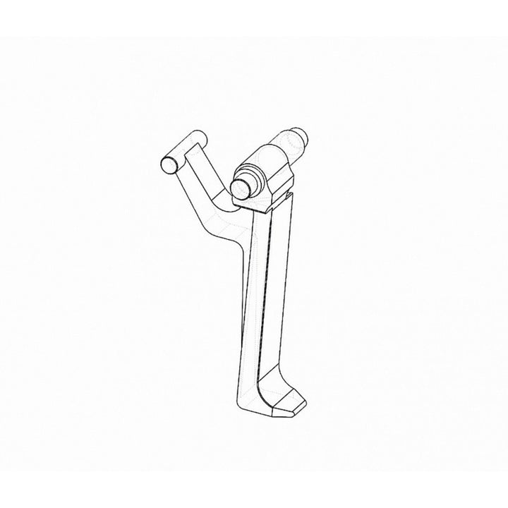 RETROARMS AK CNC ELSÜTŐBILLENTYŰ (STYLE B) - FEKETE