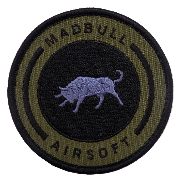 PATCH 0550 - MADBULL (ZÖLD) HÍMZETT TÉPŐZÁRAS