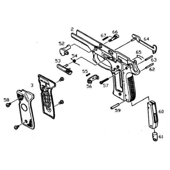 KJW M9A1 ELSÜTŐ RUDAZAT (M9A1-64)